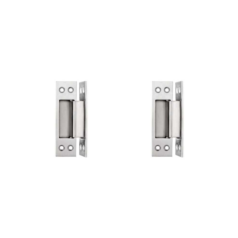 2Pcs 4-Inch Concealed Door With Concealed Stainless Steel Wooden Door Concealed Door And Hinge Hidden Hinge Silver 6031068262295