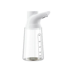 Dispensador de jabón automático sin contacto, recargable por USB, con bomba de sensor ajustable de 4