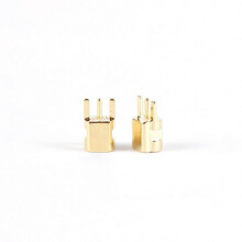 Connettore mmCX femmina a 3 pin per auricolari, montaggio su PCB, compatibile con SE535, SE425 e SE315