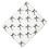 Elegant Bows Pattern Mouse Pad 20x24cm Smooth Surfaces NonSlip 1