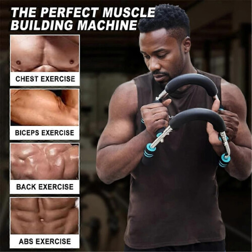 Μπάρα προπόνησης στήθους Twister Arm Trainer σε σχήμα U, ρυθμιζόμενη για ανάπτυξη μυών 1