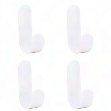 Durable Waterproof Hooks - Reusable Adhesive Hangers for Walls and Ceilings