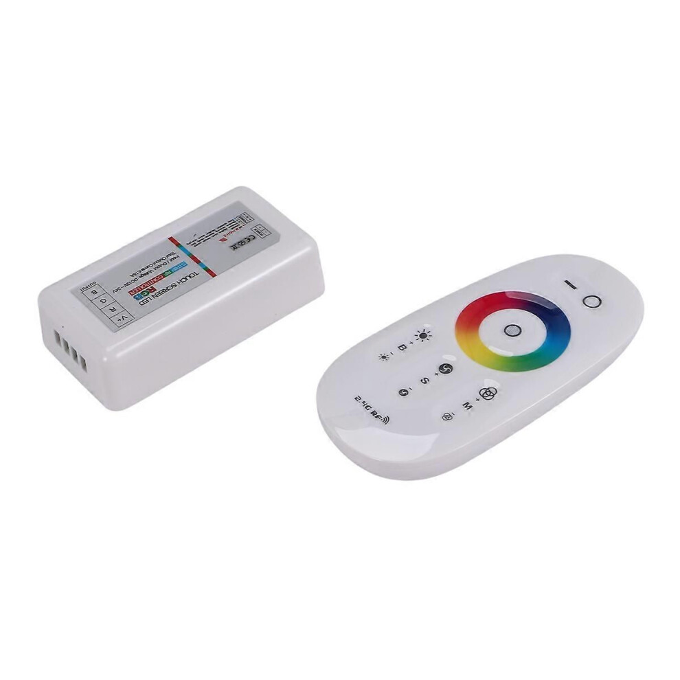Rf Led Remote Controller 2.4Ghz Wireless Rf Touch Led Rgb Dimmer Controller For 5050 3528 Rgb Led Strip 12V/24V Light 9409192877123