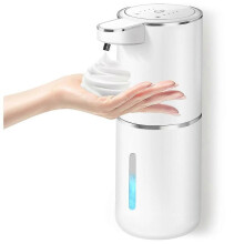 Dispenser di sapone - Dispenser di sapone schiumogeno senza contatto da 400 ml compatibile con il bagno