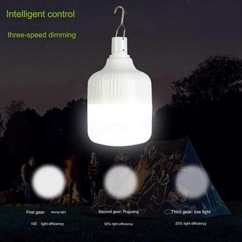 Rechargeable Bulb Portable Camping Light Bulb 80w 1