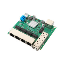 Mini 10/100/1000Mbps Adaptive Networking Switches 6-standard B