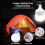 Rechargeable Bulb Portable Camping Light Bulb 80w 4