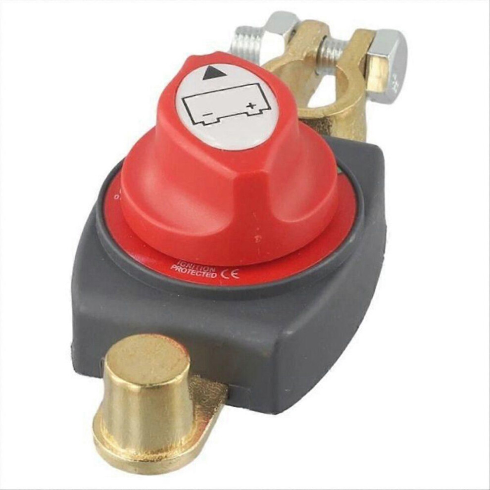 12V-48V Universal Battery Power Disconnect Switch [Pure Copper] Power Cut-Off Switch For Rv Marine Boat 9409192758958