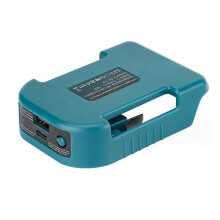 Portable Charger Adapter Compatible for Makita 18V Li-Ion with USB Type-C Battery Holder Fast Chargi