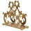Decorative Napkin Holder for Kitchen and Dining - Vertical Stand with Retro Table Decor 1