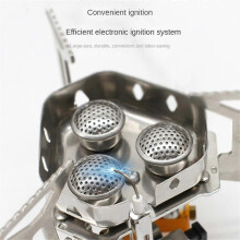 Windproof Camping Stove, Camping Gas Stove, Portable Stove, Backpacking Stove for Outdoor Backpacking Hiking and Picnic