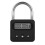 Timer Padlock LCD Display Backlight 999 Hours Max Timing Super Long Standby Anti-Addiction Electronic Backpack Lock A 1
