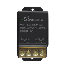 Home WiFi Switch 30A AC90-250V Wireless Remote Control on Off DIY Circuit Breaker Works with Home