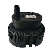 Submersible Water Pump for Pool, Basement, Pond, Garden - Clear Drain Pump, Black