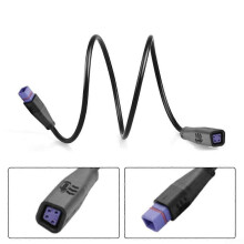 605mm E-Bike Extension Cable Signal Cable 4Pin Waterproof Special-Shaped Signal Cable 4 Pin Waterproof Connector
