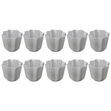 10pcs Mini Octagon Shape Aluminium Bread Mold Mousse Cake Molding Cheese Cake Mould Jelly Pudding M