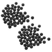 100 Stück schwarze Biobälle mit 18 mm Durchmesser für Aquarium- und Teichfilter