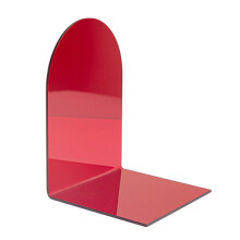 Acryl boekenstandaard Boekensteunen voor-Bordeauxrood 10x10x12cm