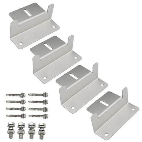 4PCS Βάσεις στήριξης ηλιακού πάνελ Z για τοποθέτηση σε κράμα αλου