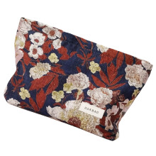 Kosmetiktasche im Jacquard-Design, atmungsaktiver Stoff,-L