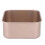 Deep Square Baking Pan, Non-Stick, Stackable, Thick Carbon Steel, for Cakes, Bread, BBQ, Golden 1