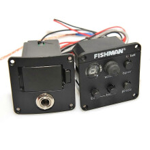 FISHMAN GUITARS kitaran mikrofoni ISYS+ EQ esivahvistinjärjestelmä, yhteensopiva akustiselle kitaralle,