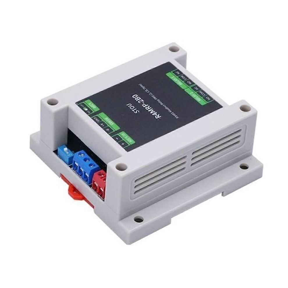 Industrial Grade 2-Ch Relay Module Rs485 Interface Relay Modbus Rtu Protocol Control Optocoupler Isolation 9152359637343