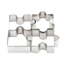 4pcs Stainless Steel Biscuit Mold Cookie Cake DIY Cutter Set for Baking