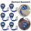 6PCS LCD Electronic Stopwatch Chronograph Digital Timer Sport Counter Odometer Watch 3