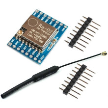 433MHZ SX1278 LoRa Module 433M 10KM Ra-02 Wireless Spread Spectrum Transmission Board 2.4G IPX Antenna compatible for Smart Home
