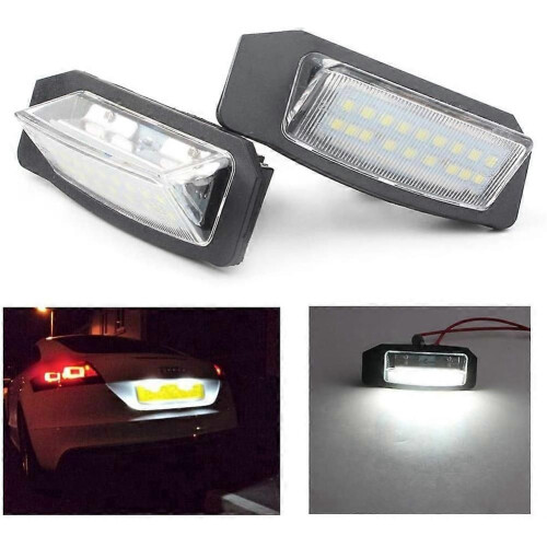 2 τεμάχια φώτα πινακίδας κυκλοφορίας LED για 2 3 Eclipse 3 4 Cross Galant Xpander I-MiEV 1