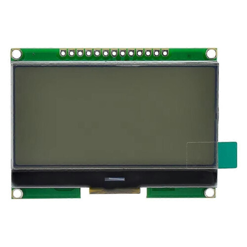 LCD12864 12864-06D, 12864, LCD Module, COG, with Chinese Font, Dot Matrix Screen, SPI Interface Black 2
