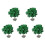 20Pcs DRG-01 PCB for DIN 35 Rail Mount Mounting Support Adapter 1