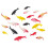 50Pc mini carp ornaments compatible for fish tank A 1