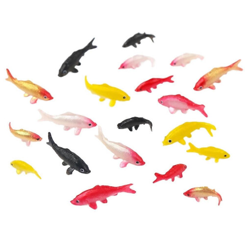 50Pc mini carp ornaments compatible for fish tank A