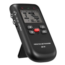 Vibrating Metronome Silent Beat Training W/ Male/Female Vocal Counts for Piano, Guitar, Drums & Ukul