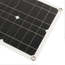 Pannello solare da 25 W, impermeabile IP65, 12 V/24 V, adattivo, ad alta potenza, con protezione da