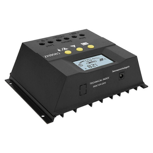 CM5024 12V 24V 50A PWM Solar Charge Controller with Temperature Sensor 1