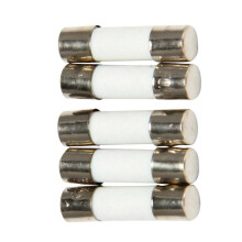 30 fusibili ceramici a fusione rapida da 250 V 0,5 A 500 mA, tubo da 5 mm x 20 mm