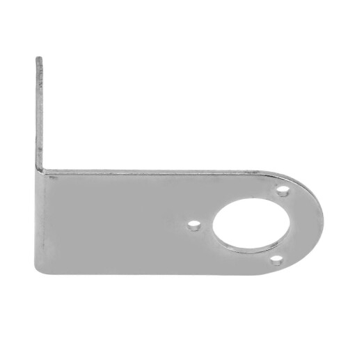 Rotary Encoder Metal Mounting Stand Digital Display Counter Fixing Bracket 21mm Hole Diameter L Type 1