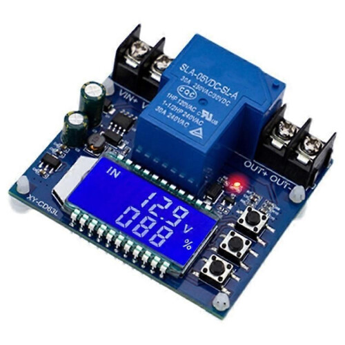 XY-CD63L 30A Battery Charge Discharge Controller Low Voltage Cut Off Switch Undervoltage Overvoltage 1