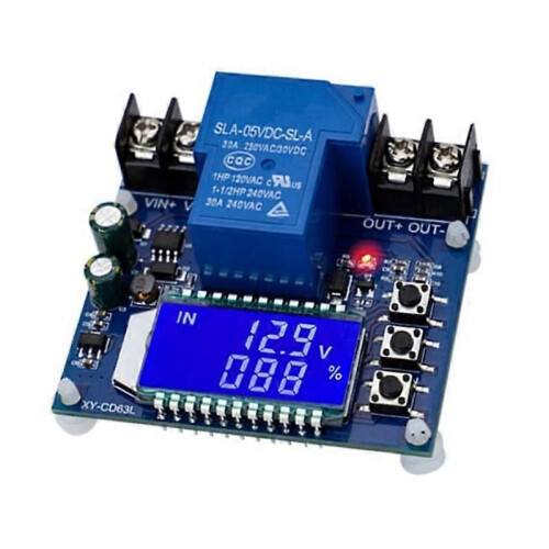 XY-CD63L 30A Battery Charge Discharge Controller Low Voltage Cut Off Switch Undervoltage Overvoltage 2