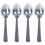 4X Stainless Steel Tea Infuser Strainer Spoon Loose Leaf Filter Herbs Spice ! 1