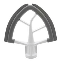 KitchenAid-yleiskoneen Flex Edge -vatkain, lisävarusteet, lisäosat, kaavin, 4,5–5 litran terä kaapimella