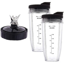 Κύπελλα 24oz με καπάκια για μεταφορά, λεπίδα εξαγωγής 7 πτε