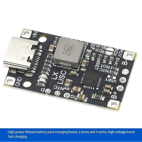 2Pcs USB 2S 15W 8.4V 1.5A Lithium Battery Charger Boost Module with Balanced Support Fast Charge In 2