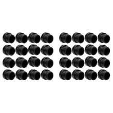 32-Pack E26 Socket Safety Covers, Light Bulb Protective End Caps for Electrical Safety