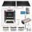 MPPT Solar Charge Controller 20A Solar Panel PV Regulator for 12V/24V/48V Lithium/Lead-Acid/Iron Phosphate Battery 3