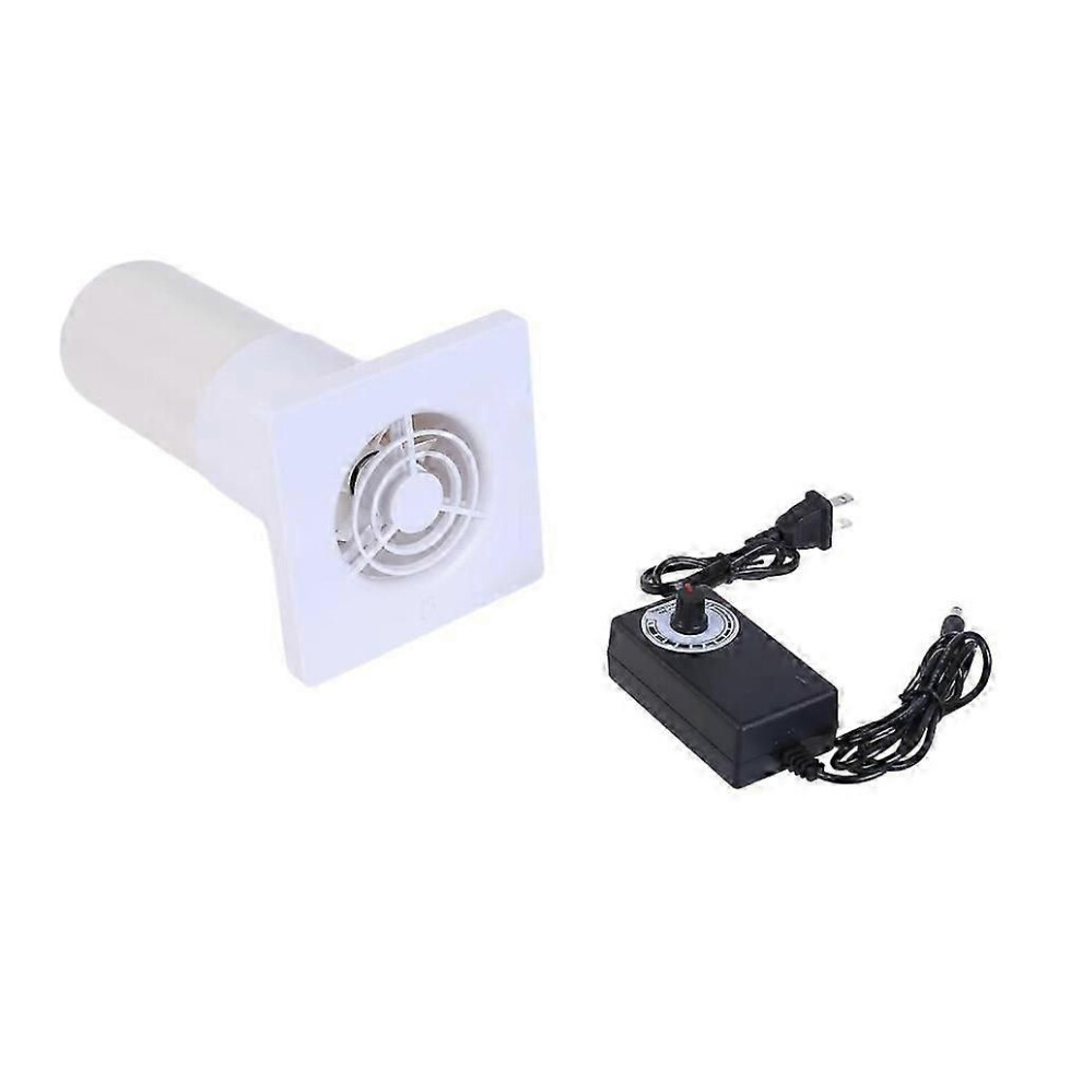 75Mm Inline Duct Fan, Efficient Bathroom Exhaust Ventilation Fan For Wall Mount 9409192845634
