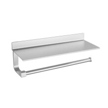 Hand Towel Holder Wall Mount for Bathroom Paper Towel Holder Silver